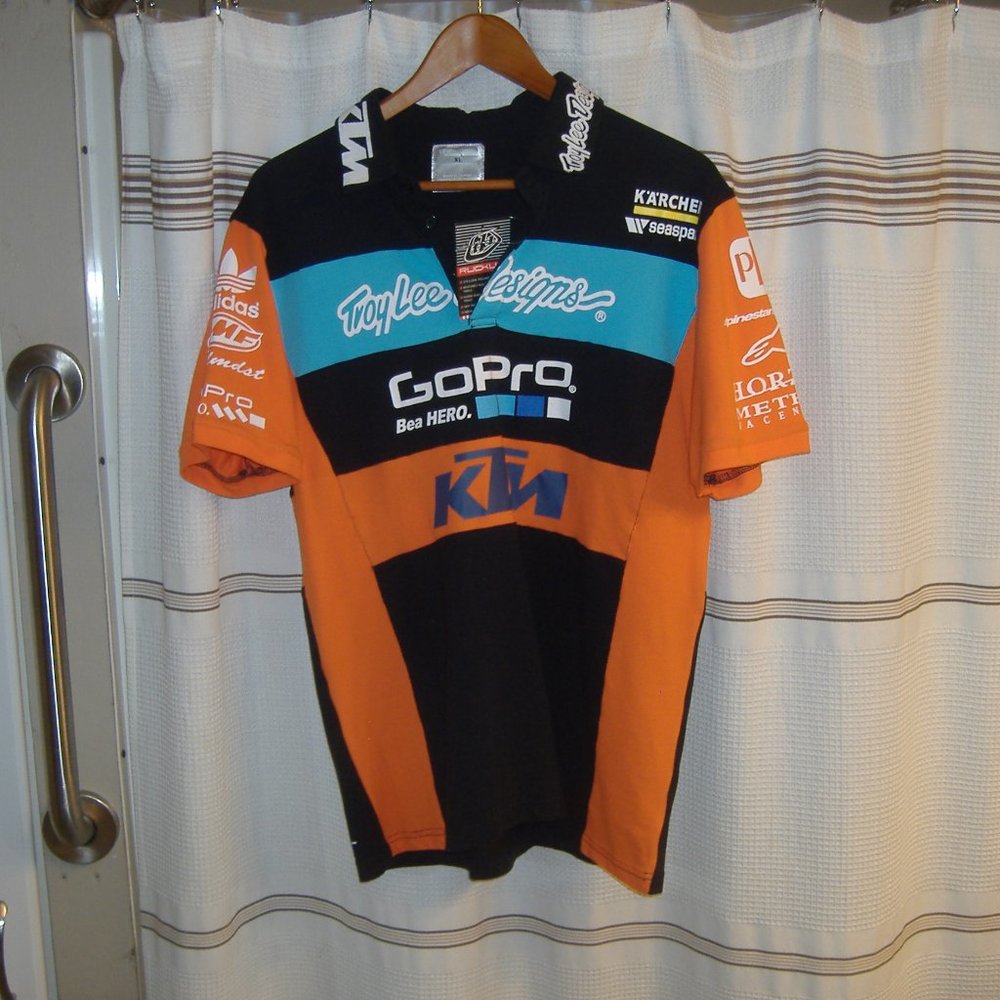 TLD KTM Shop Shirt NWT, Yth XL/Adult Med